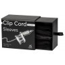 Защита на клипкорд Clip Cord Sleeves (Black) TM A.Shakhova 100 шт.