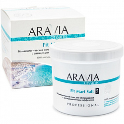 ARAVIA Organic Бальнеологическая соль для обёртывания с антицеллюлитным эффектом Fit Mari Salt 730 г