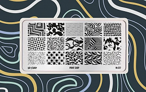 Пластина для стемпинга Go! Stamp 227 Print Shop