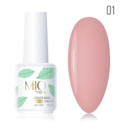 MIO Nails База - Cover Base Strong LUXE # 01 - 15 мл