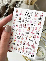 Sn_slider №345 Слайдеры для ногтей