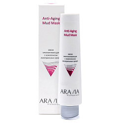 ARAVIA Professional Маска омолаживающая с комплексом минеральных грязей Anti-Aging Mud Mask, 100 мл