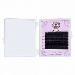 Черные ресницы Enigma 0,10/L/12 mm (6 линий)