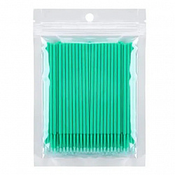 Микробраши в мягкой упаковке - 100шт (2mm, Зеленый)
