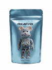 FREIAVIVER Воск для депиляции бровей и лица Bear Hot Wax синий, 100гр