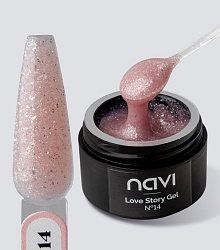 Гель для наращивания и моделирования Love Story Gel 14 NAVI, 15 мл