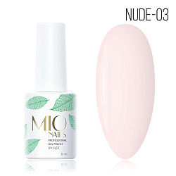 MIO Nails Гель-лак NUDE-03 Коллекция «Nude» # 03, 8 мл