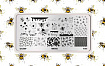 Пластина для стемпинга Go! Stamp 201 Honeybee