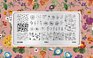 Пластина для стемпинга Go! Stamp 148 Petals