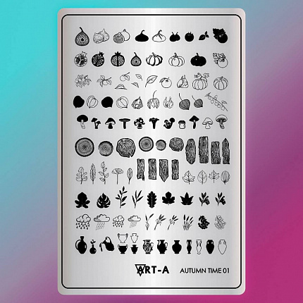 Art-A Пластина для стемпинга Art-A MAX Autumn time 01