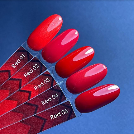 Unique Гель-лак Red 02 (8ml)