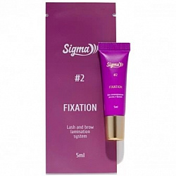 Состав 2 Sigma Fixation для ламинирования ресниц, 5 мл