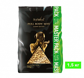 Воск горячий плёночный ITALWAX Full Body wax гранулы (марка) 1,5кг