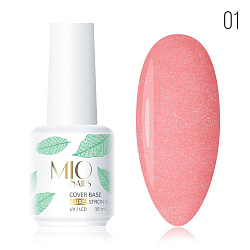 MIO Nails База Luxe Strong - SHIMMER # 01 - 15 мл