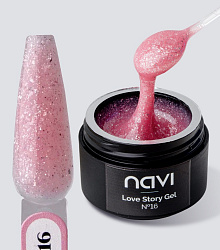 Гель для наращивания и моделирования Love Story Gel 16 NAVI, 15 мл