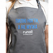 Фартук (принт: синий) №6570