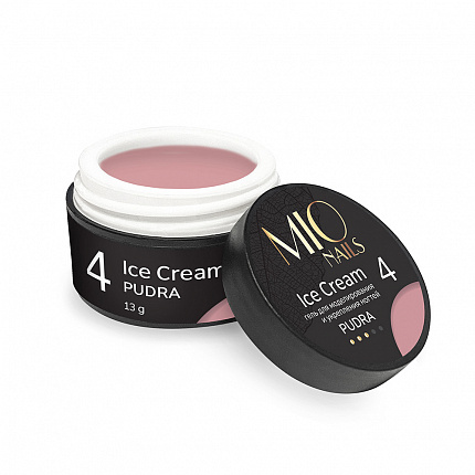 MIO Nails Гель ICE CREAM GEL - PUDRA # 04 - 13 г