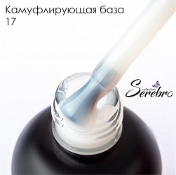 Каучуковая камуфлирующая база густая "Serebro collection" №17, 20 мл