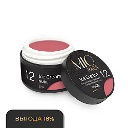 MIO Nails Холодный гель ICE CREAM GEL - NUDE # 12 30 г