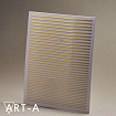 Art-A 3D металлические наклейки полосы Rose Gold (гнутся)