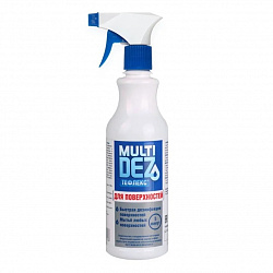 Мультидез-Тефлекс для дезинфекции и мытья поверхностей (триггер) 0,5л