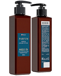 MILV Парфюмированный питательный крем для рук и тела с живицей. ANGELS Sh. 250 мл