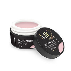 MIO Nails Гель ICE CREAM GEL - PUDRA # 01 - 13 г