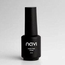 Универсальная каучуковая база ЧЗ для ногтей NAVI, 8 мл (прозрачный)