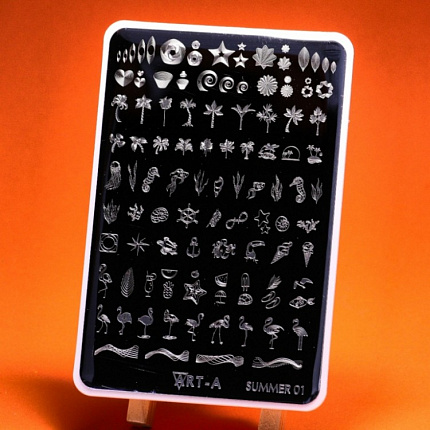 Art-A Пластина для стемпинга Art-A MAX Summer 01