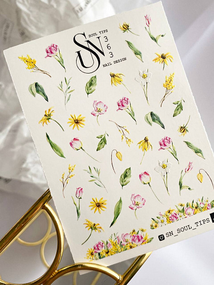 Sn_slider №363 Слайдеры для ногтей