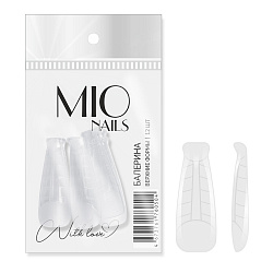 Mio Nails Верхние формы «Балерина», 12 шт