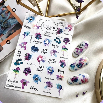 LIKE stikers №F007