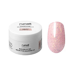 Моделирующий УФ-гель светоотражающий BUILDER UV GEL REFLECTIVE DIAMOND 2.0, 15г №9877