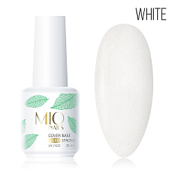 MIO Nails База Luxe Strong - SHIMMER Белая - 15 мл