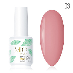 MIO Nails База - Cover Base Strong LUXE # 03 - 15 мл