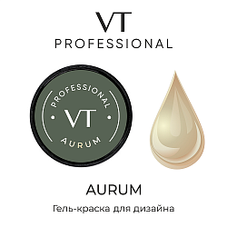 Velvetime, Гель-краска для дизайна Aurum (5g)