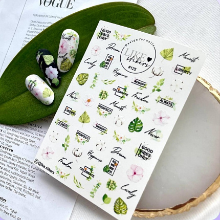 LIKE stikers №125