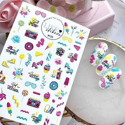 LIKE stikers №123