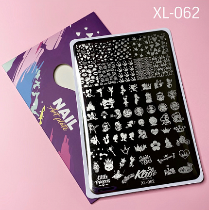 Klio Пластина для стемпинга  XL-062