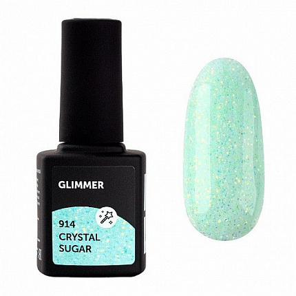 Гель-лак Milk Glimmer 914 Crystal Sugar