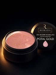 REMANA Гель с золотой поталью Potal Gold 07 15гр