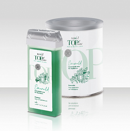 Воск ITALWAX Top Line в картридже 100мл Изумруд