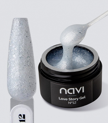Гель для наращивания и моделирования Love Story Gel 12 NAVI, 15 мл