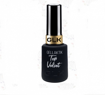 GELLAKTIK TOP Velvet 12 ml GTV-12 без липкого слоя