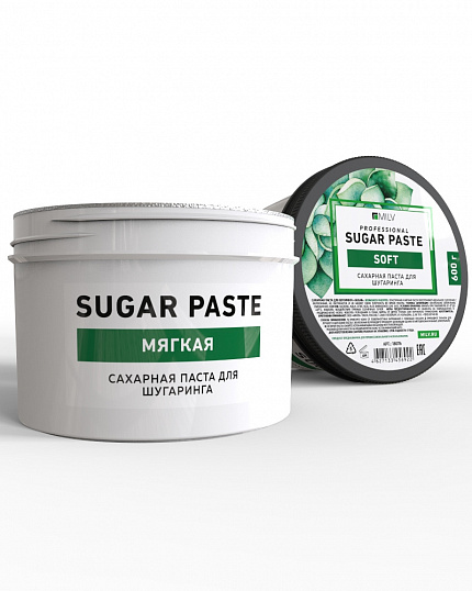MILV Сахарная паста для шугаринга «Sugar» МЯГКАЯ. 550 гр. Арт.18115