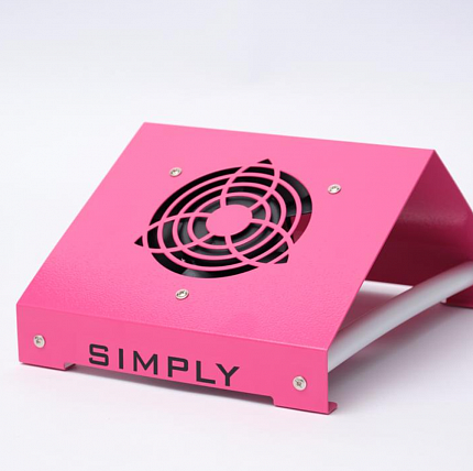 Пылесборник для маникюра SIMPLY розовый барби 80W