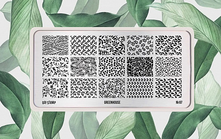 Пластина для стемпинга Go! Stamp 97 Greenhouse