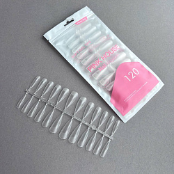 Типсы nail kingdom 05 гелевые с контактной зоной стилет 120 шт Pink House