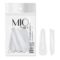 Mio Nails Верхние формы «Арочный миндаль» 12 шт