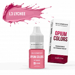 L3 LYCHEE пигмент для губ 6мл (OPIUM COLORS) AS-Company™